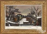 of Fleming Street by Giovanni Martino, oil on board, sold Jan 2021