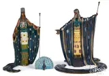 figures of Zeus and Hera by Erté, bronze, offered Jan 2021