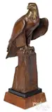eagle by Edward Fraughton, bronze, sold Jan 2021