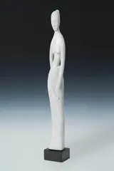 Nude Figure by Vincent Leggiadro, 1990, marble, sold May 2021
