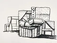 Studio Forms by Philip Guston, 1980, lithograph, sold May 2021