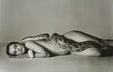 Nastassja Kinski and the Serpent (Damaged) by Richard Avedon, 1981, silver gelatin print, sold May 2021