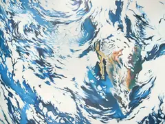 Earth Segment by Lowell Nesbitt, 1970, oil on canvas, sold May 2021
