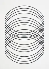 27-E-78 by Nassos Daphnis, screenprint on BFK Rives paper, sold Jun 2021