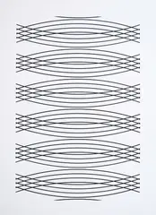 SS-13-58 by Nassos Daphnis, screenprint on BFK Rives paper, sold Jun 2021