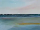 Bundanon Iii by Arthur Boyd, 1985, oil on canvas, sold Aug 2007