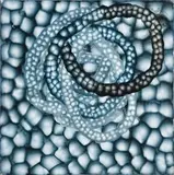 Untitled by Ross Bleckner, 1999, oil on linen, sold Aug 2007