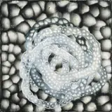 Untitled by Ross Bleckner, 1999, oil on linen, offered Aug 2007