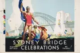 Sydney Harbour Bridge Celebrations by Douglas Annand And Arthur Whitmore, 1932, colour lithograph, sold Aug 2007