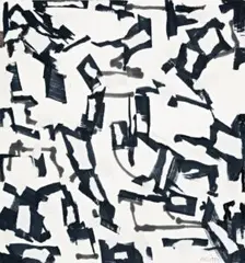 Untitled by Robert Klippel, 1984, ink and collage on paper, sold Aug 2007