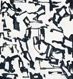 Untitled by Robert Klippel, 1984, ink and collage on paper, sold Aug 2007
