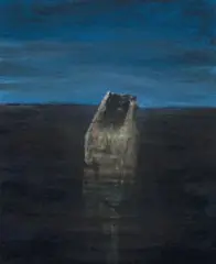 Becalmed by Tim Maguire, 1985, oil on composition board, sold Aug 2007