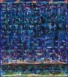Licorice Night by Michael Johnson, 1998, oil on linen, sold Nov 2007