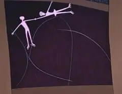 Up In The Air (Small Version) by John Brack, 1973, oil on canvas, sold Nov 2007