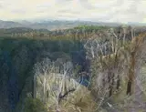 To Mount Flinders In Afternoon Light by William Robinson, 2004, oil on canvas, sold Nov 2007