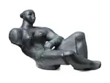Reclining Lady by Lyndon Raymond Dadswell, c.1949, bronze, sold Nov 2007