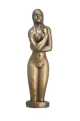 Bather At A Waterfall by Guy Boyd, 1986, bronze with gold patina, sold Nov 2007