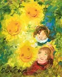 Let’S Play Together by David Boyd, oil on board, sold Nov 2007
