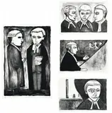 Aspects Of Law by Robert Dickerson, 1990, folio of 12 lithographs in original portfolio with title page Printed by Neil Leveson and Martin King, The Australian Pr, sold Nov 2007