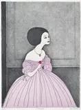La Traviata by John Brack, 1981, colour lithograph, sold Nov 2007