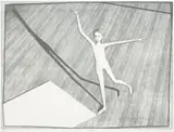 Arabesque by John Brack, 1977, lithograph, sold Nov 2007