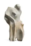 Lovers I by Danila Vassilieff, 1950, (mudstone) sandstone, sold Apr 2008