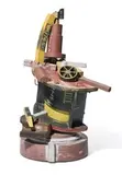 No. 794 by Robert Klippel, 1989, wood assemblage, offered Apr 2008