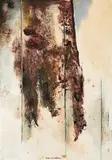 Sapling Forest by Fred Williams, 1962, oil on composition board, sold Apr 2008