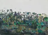Landscape With Swamp by Fred Williams, 1972, oil on canvas, sold Apr 2008
