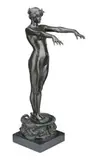 Circe by Bertram Mackennal, c.1902-04, bronze, offered Apr 2008