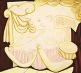 Duet by John Brack, 1961, oil on canvas on board, offered Apr 2008