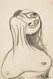 From An Incredible Night Dream by Joy Hester, c.1946-1947, ink on paper, offered Apr 2008