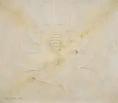 Explorer by Edwin Tanner, 1960, oil on composition board, sold Apr 2008