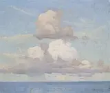 Seascape by Elioth Gruner, 1923, oil on canvas on board, sold Apr 2008