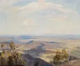 Behold – From Mount Buffalo by James Ranalph Jackson, c.1920, oil on canvas, offered Apr 2008