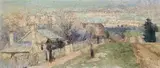 A Country Lane by Walter Withers, oil on board, sold Apr 2008