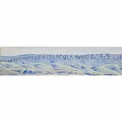 West Macdonnell Ranges by Albert Namatjira, 1938, watercolour on paper, sold Mar 2009
