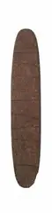 Western Australian by Shield, decorated with alternate bands of finely incised diagonal designs interspersed with diamond motifs, the back unadorned w, offered Mar 2009