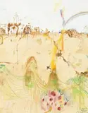 The Wind In The Willows, Rydal by John Olsen, 1991, watercolour and pastel on paper, offered Nov 2011