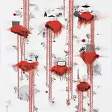 In Preparation For That Promise by John Pule, 2007, oil, ink and enamel on canvas, offered Nov 2011