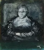 The Matriarch by William Dobell, 1967, oil on composition board, offered Nov 2011