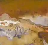 Western Australian Landscape by Robert Juniper, 1970, oil on canvas, sold Nov 2011