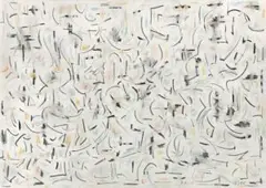 Untitled by Robert Klippel, 1985, pencil and pastel on paper, sold Nov 2011