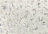 Untitled by Robert Klippel, 1985, pencil and pastel on paper, sold Nov 2011