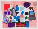 Nature morte à la bouteille by Jacques Soisson, 1965, Gouache, sold Jun 2024