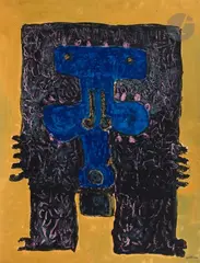 L’Enrichi by Jacques Soisson, Gouache, sold Jun 2024