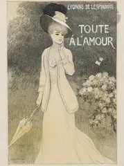 Toute à l'Amour by Joan Cardona i Lladós, Fusain et crayons de couleur, sold Jun 2024