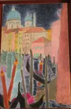 Venise, échappée sur le Grand Canal by Georgette Tavé, Gouache vernissée, sold Jun 2017