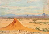 (nos 29 à 89) Kenya, Plaine d'Aïcha by Henry de Monfreid, 1937, Aquarelle, sold Mar 2017