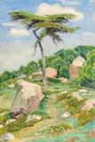 (nos 29 à 89) Marabout au Kenya by Henry de Monfreid, Aquarelle, sold Mar 2017